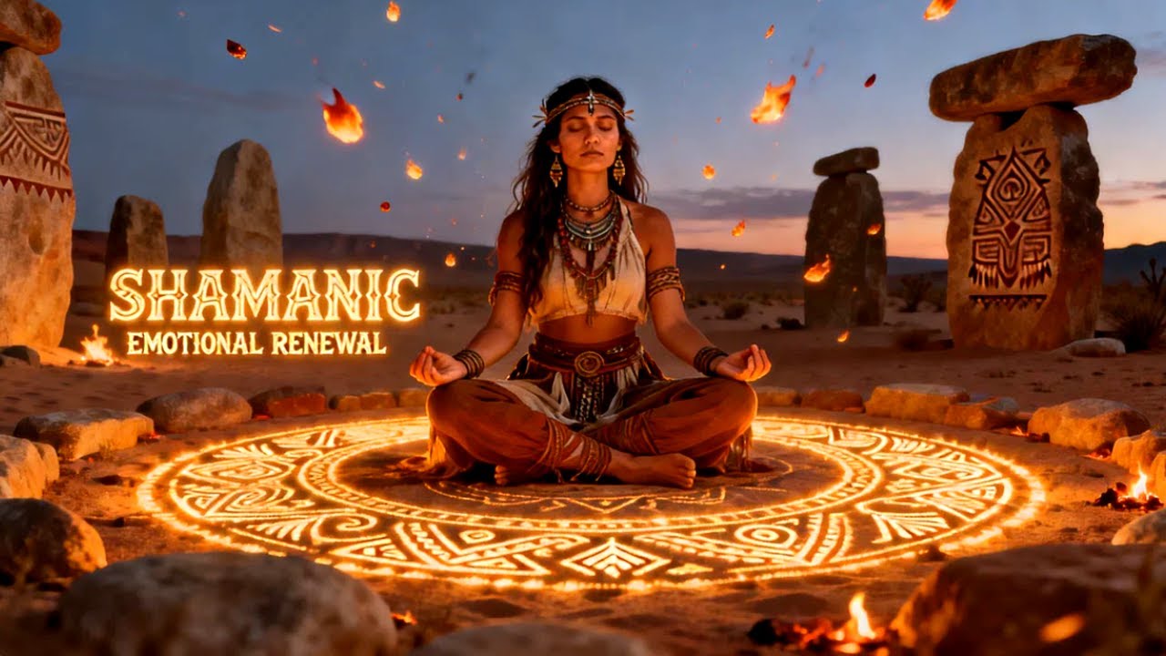 Deep Shamanic Meditation Drum Journey for Healing Emotional Flow and ...