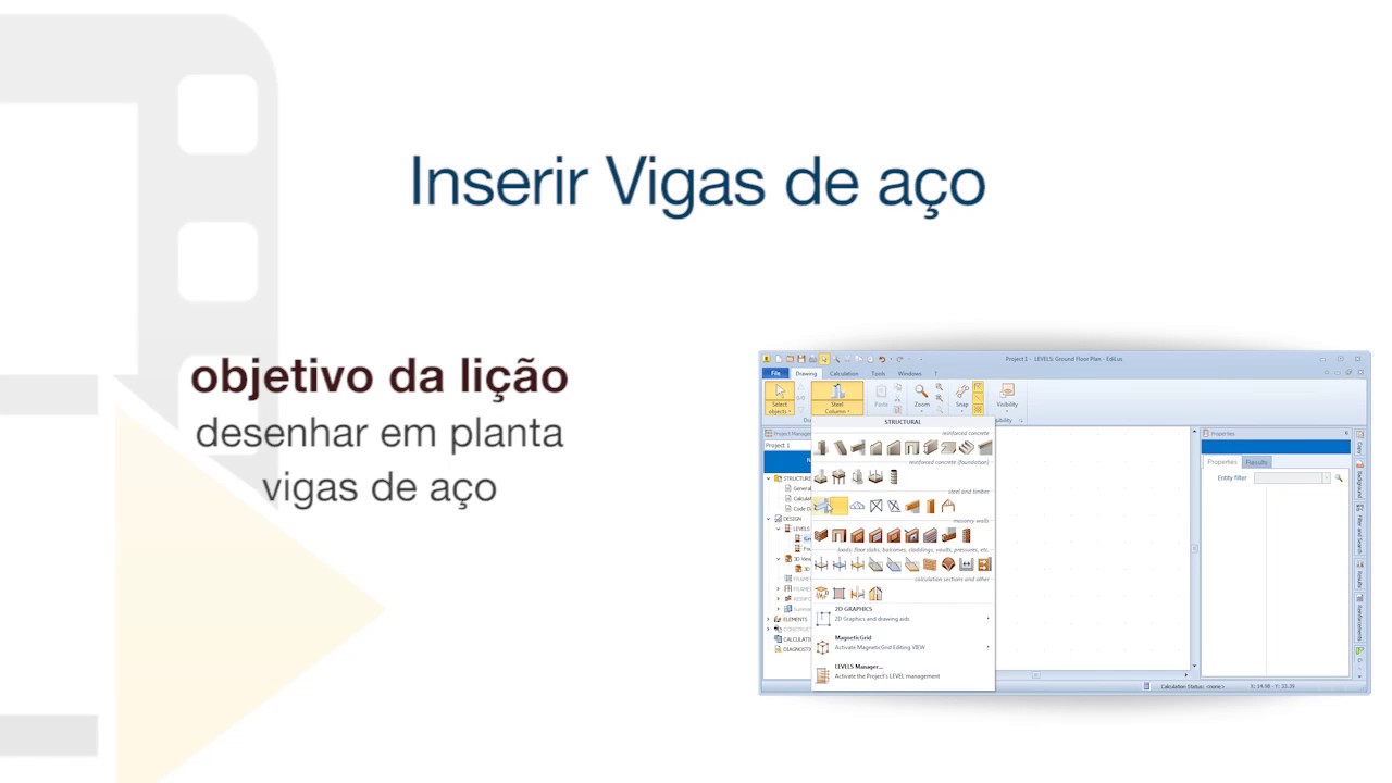 Vídeo Tutorial de EdiLus - Inserir vigas de aço - ACCA software - YouTube