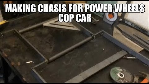 Power Wheels Cop car Build Part 2