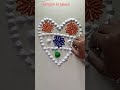 Simple Rangoli For Independence Day/Republic Day#shorts#