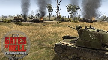 T26 vs Tank group Call to Arms - Gates of Hell: Ostfront