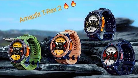 How to use Amazfit T-Rex 2?