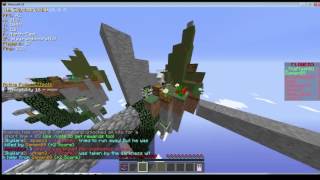 Minecraft 1.8:Skywars Hacker (Speed Build)|Random Craft