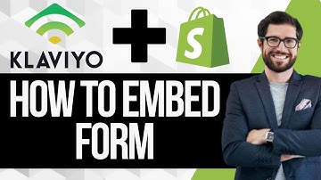 How To Embed Klaviyo Form On Shopify