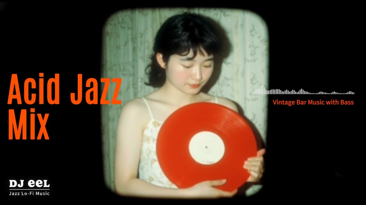 Acid Jazz Lounge Mix 🎷 Vintage Bar Music with Bass & Guitar Grooves for Relaxation