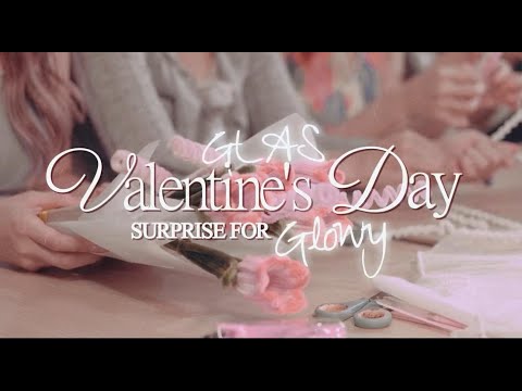 #VLOGLAS From Bouquet to Blooms: GLAS Valentine's Day Surprise for Glowy
