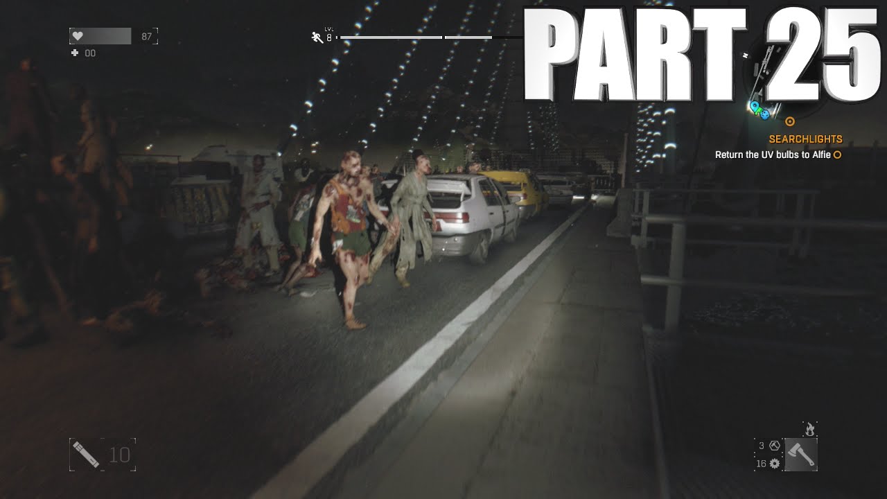 Gas Mask Man & Night Mission - Dying Light Walkthrough Part 25 - Xbox One Gameplay