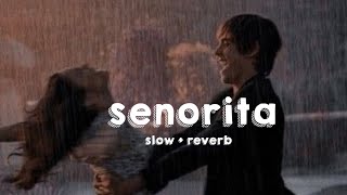 senorita - slow + reverb