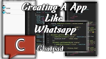 Creating A App Like Whatsaap With HTML, CSS, JavaScript In Spck Code Editor...