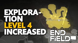 Reach Exploration Level 4 Increased Arknights Endfield