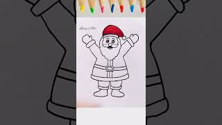 How to Draw Santa Claus|| Santa Claus Drawing|| Christmas Drawing || Merry Christmas Drawing screenshot 5