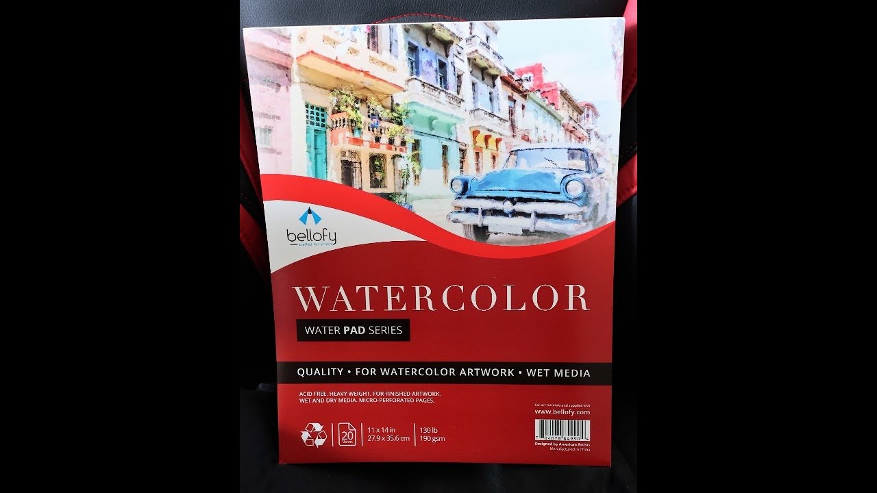 Bellofy Large Watercolor Paper Pad In Set Of 2 Watercolor Paper 11x14 bellofy-large-watercolor-paper-pad-in-set-of-2-watercolor-paper-11x14