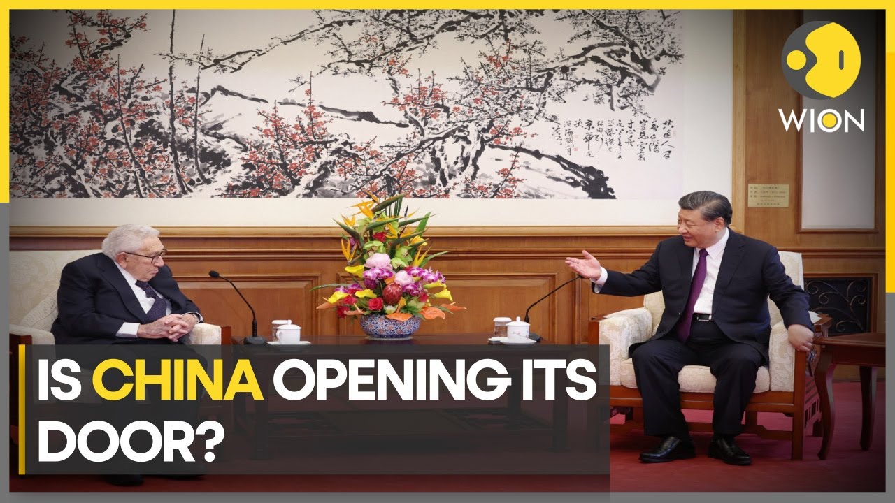 Xi Jinping meets former US Diplomat Henry Kissinger | Latest News | WION
