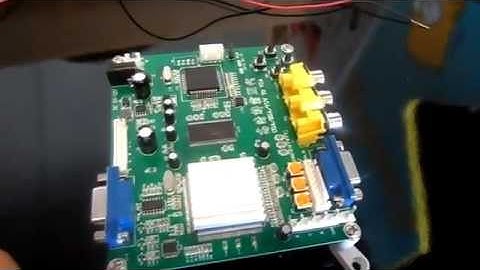 Arcade CGA to VGA Monitor Convertor
