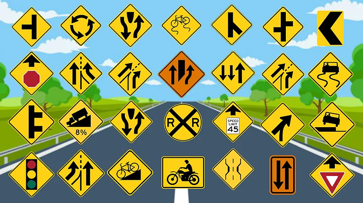 Top 60 Road Signs You MUST Know to Pass Your Driving Test 🚦✅