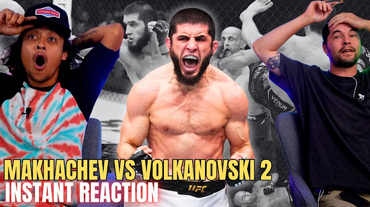 Islam Makhachev KO's Alex Volkanovski at UFC 294 INSTANT Reaction!