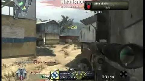 Black ops Dragunov Quick Scope No scope montage