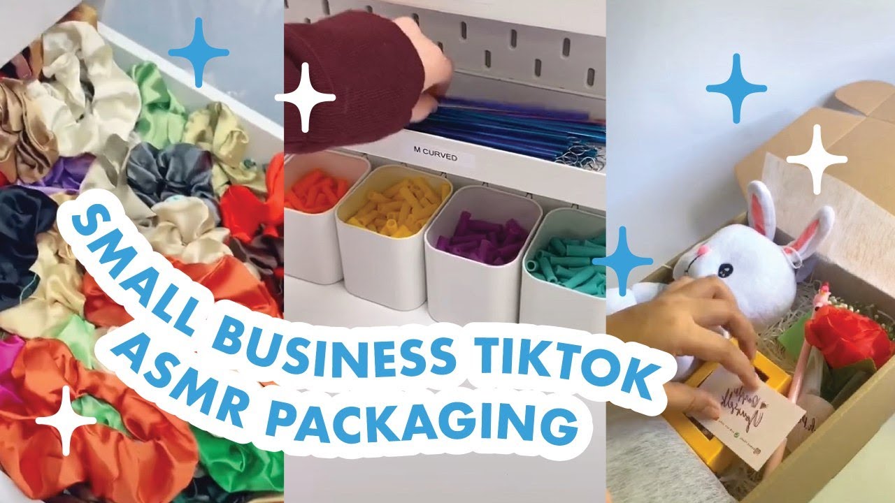 Small Business Check Tiktok Compilation ASMR Packaging Part 1 YouTube
