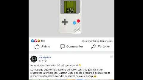 Animation GameBoy - Tetris