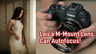 Megadap M2RF Gives Leica M-Mount Lenses Autofocus on Canon RF Cameras Megadap M2RF Gives Leica M-Mount Lenses Autofocus on Canon RF Cameras