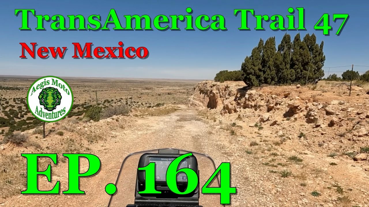 TransAmerica Trail 47 Fort Sumner to Logan (Roy Crashes & Endee Hill