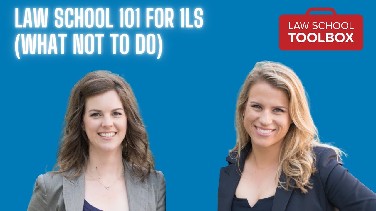 Law School 101 for 1Ls - What NOT to Do! - YouTube