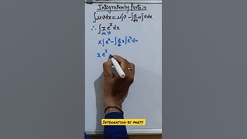 Integration by parts #shorts #youtubeshorts #viral