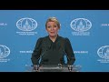 Maria Zakharova on Kiev Regime Crimes (Latest Update, Feb 4, 2026)