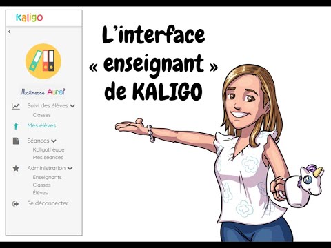 KALIGO - Interface enseignants