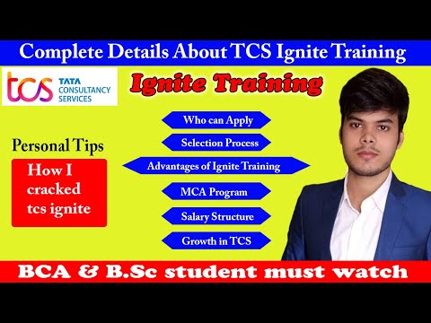 What is TCS ignite Program Training | Complete detail about ignite | |MCA degree for BCA & BSc |