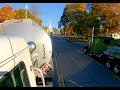 Fall Foliage Drive Over New York&#39;s Tug Hill In A Semi Truck