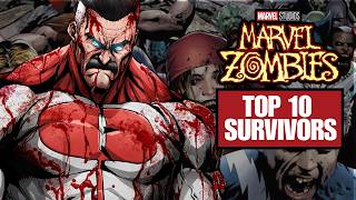 The TOP 10 Characters Who Can Survive Marvel Zombies