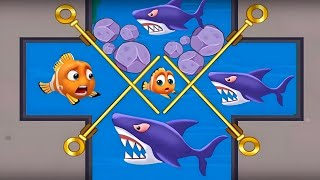 Save The Fish Game Pull The Pin Best Mobile Puzzle Android Gameplay Part 77