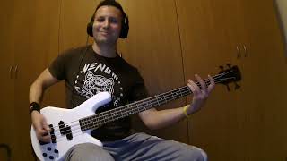 Skid Row ❌️ When The Lights Come On ❌️ Bass Cover ❌️