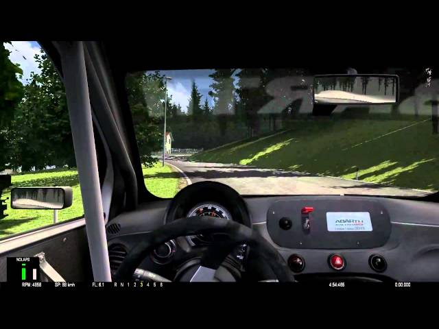 Netkar Pro 1.3 - Fiat 500 Abarth @ Trento HillClimb - 11:36.042