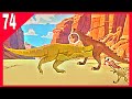 Young T Rex Vs 3 Dinosaurs This Fight Got Crazy 