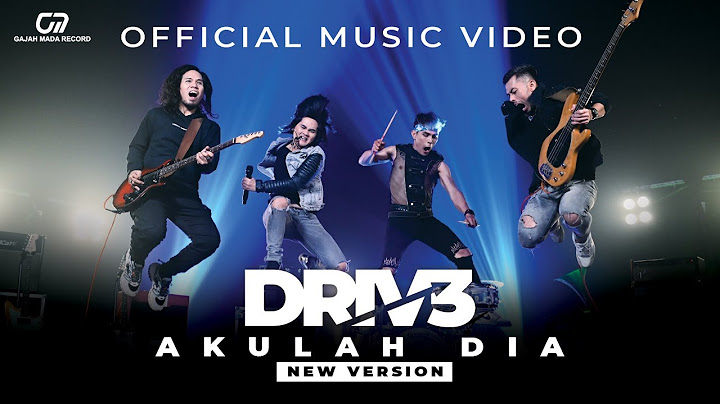 DRIVE - AKULAH DIA (NEW VERSION) | OFFICIAL MUSIC VIDEO