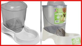 Van Ness Pets Small Gravity Auto Feeder for CatsDogs, 3 Pound Capacity