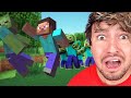 100 ZOMBIES VS MY FRIENDS IN MINECRAFT! (IMPOSSIBLE)