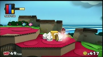 Paper Mario: Color Splash Part 2: Ruddy Road (Red Star) (No Commentary)