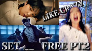 Jimin (지민) -  'Set Me Free Pt.2' & 'Like Crazy' Official MV REACTION