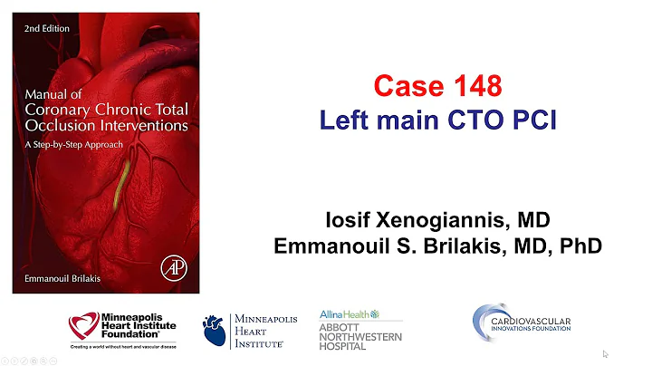 Case 148: Manual of CTO PCI - protected left main CTO PCI