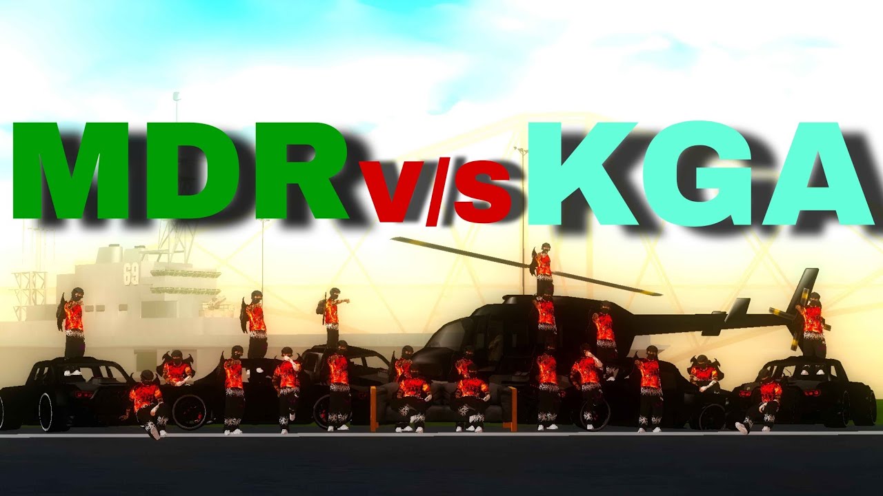 MDR V/S KGA | XLANTIS SAMP CITY | 😮‍💨📈