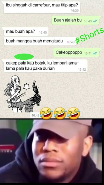 Pantun Buat Ibu 😅 | Obrolan Chat Wa Lucu | Story Wa #Shorts