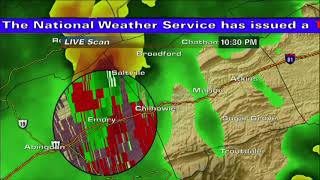 WCYB Severe Weather Coverage Clips from the Tornado Outbreak of April 2011