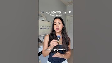 How we capture MONTHS of content in just 3 hours 📹💭 #contentcreation #creativeagency