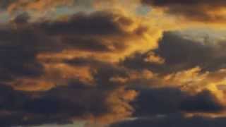 Billowing Clouds Day To Night Footage