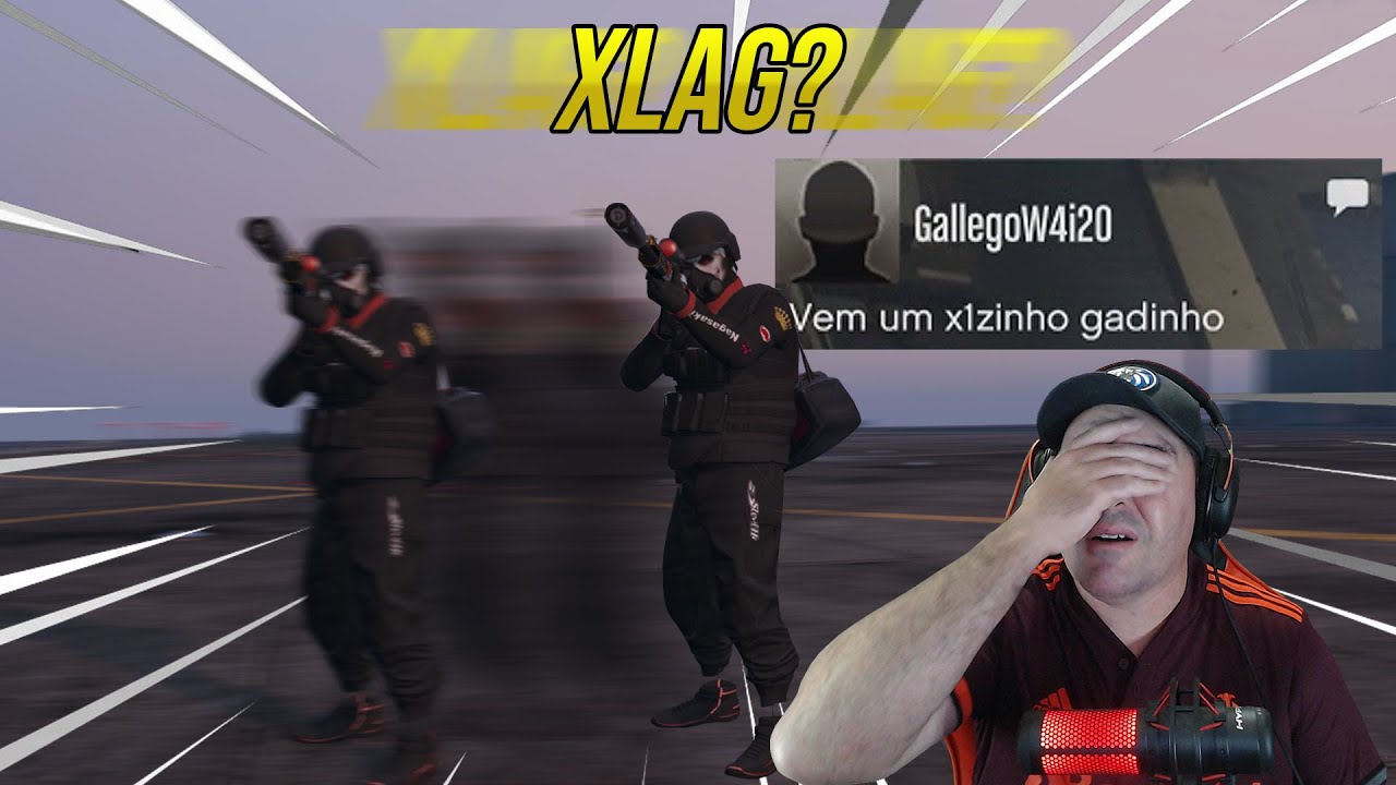 GTA 5 TRYHARD atrevido me chama para X1 usando XLAG! YouTube