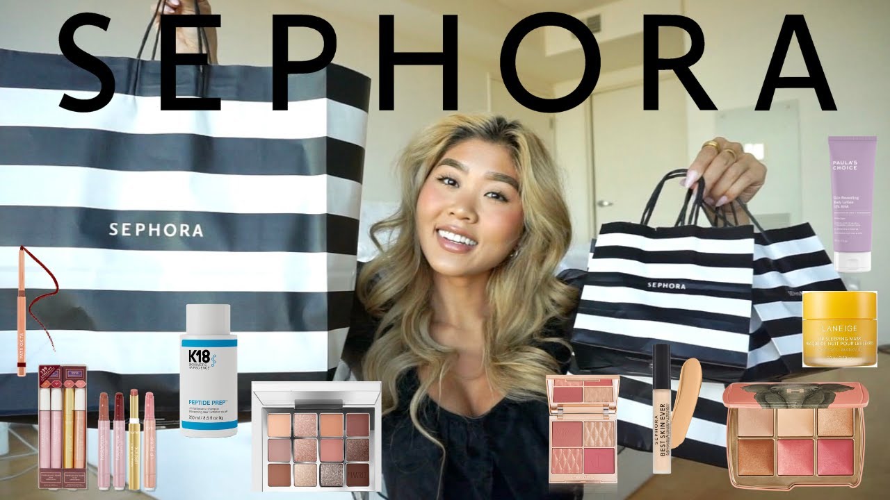 SEPHORA SALE HAUL 2022 | Brand NEW Products, Viral TikTok Makeup, Old Must-Haves, + More!