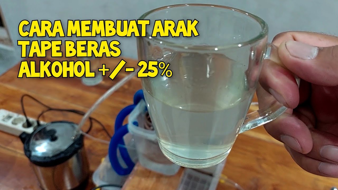Cara Membuat Arak Dari Tape Beras